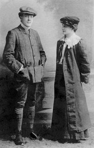 Mabel Hackney and Laurence Irving