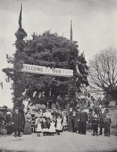 Corby Pole Fair, a Toll Gate by J. Benjamin Stone
