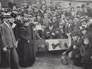 Corby Pole Fair, in the Stocks by J. Benjamin Stone