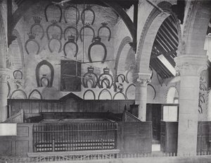Horseshoe Tributes in Oakham Castle by J. Benjamin Stone