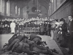 Pancake Tossing at Westminster School, The Greeze by J. Benjamin Stone