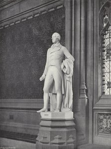 Statue of Pitt by J. Benjamin Stone
