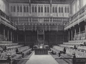 The House of Commons from the Bar by J. Benjamin Stone
