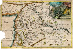 Map of Syria, after the death of Alexander the Great by J Blundell