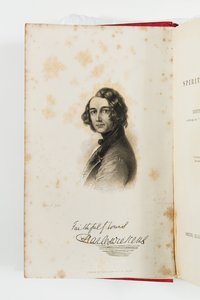 Engraving of Charles Dickens in A New Spirit of the Age 1844 by J. C. Armytage