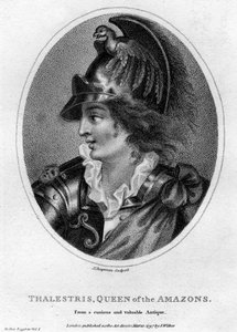 Thalestris, mythical Queen of the Amazons by J. Chapman