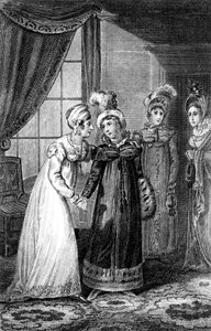 The Last Interview between Her Majesty and Princess Charlotte, 1820 by J. Chapman