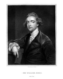 Sir William Jones, English orientalist, philologist and jurist