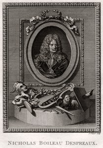 Nicholas Boileau Despreaux by J. Collyer