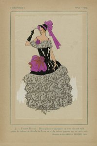 Very Parisian, 1923, No 7: 2 - PALAIS ROYAL. - Of a charming preciousness...