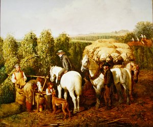 A Kentish Hop-Garden