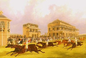 The Dead Heat for the Doncaster Great St. Leger Stakes between 
