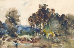 Landscape Sketch, ca. 1880