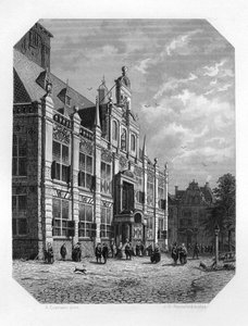The Town Hall at Delft, Netherlands
