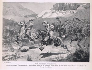 The rush for Fouriesburg by J. H. Thornely