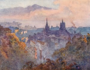 Lausanne from the Signal by J. Hardwicke Lewis