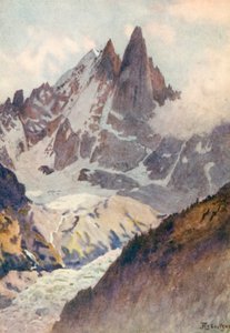 Montenvers and Aiguilles Verte and Dru, JHL