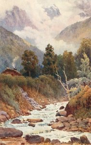 The River Morges at St Gingolph, JHL
