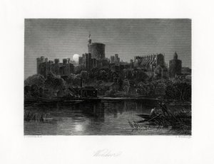 Windsor Castle, Berkshire by J. Horsburgh