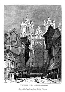 West front of the Cathedral at Rheims