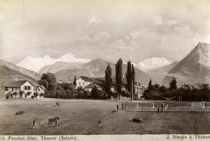 Pension Liten, Thun, Switzerland, 1885
