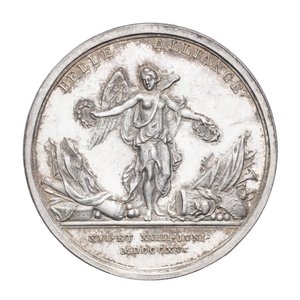 Medal Commemorating the Duke of Wellington and Field Marshal von Blücher 1815, c.1815