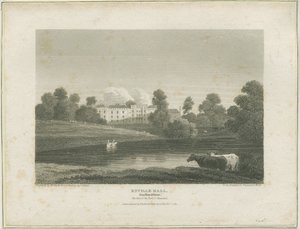 Enville Hall by John Preston Neale