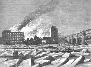 Frost on the Thames