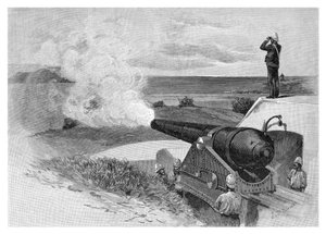 25 Ton Gun at Middle Head, Sydney, New South Wales, Australia