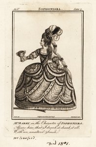 Mrs Ann Barry in the character of Sophonisba in James Thomson’s Sophonisba by J. Thornthwaite