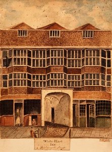 White Hart Inn, Bishopsgate Street, c.1810