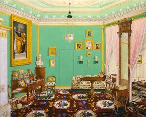 Collectors cabinet in the Schloss Ballenstedt, Saxe-Anhalt