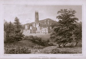 South-west view of Fonthill Abbey, engraved by T. Higham