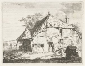 Farmhouse by a Well by Jabes Heenck