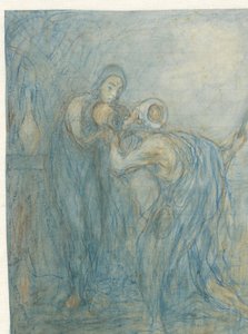 Rebecca Gives Water to Eliezer (?)