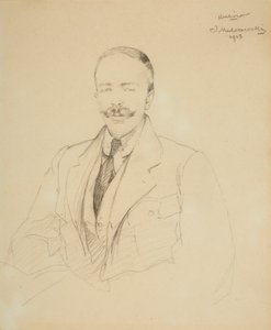 Portrait of Feliks Konopka (1888-1982) by Jacek Malczewski