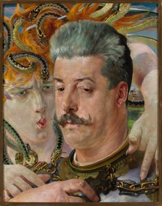 Portrait of Tadeusz Błotnicki with a Jellyfish by Jacek Malczewski
