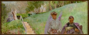 In Spring (In Autumn) by Jacek Malczewski