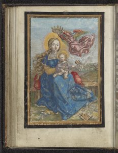 Mary with Child Crowned by an Angel