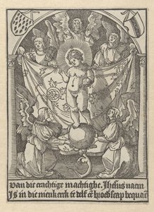 Prayer Card for the Brotherhood of Jesus by Jacob Cornelisz van Oostsanen