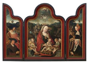 Tryptich of Pompeius Otto and His Wife Gerbich Claesdr