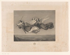 Saint Catherine of Alexandria Carried to Heaven by Angels