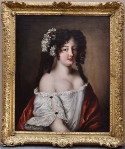 Portrait of Diane-Gabrielle Damas de Thianges Mancini