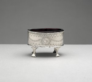 Salt Dish, c. 1785-1803 by Jacob Gerritse (attr.to) Lansing