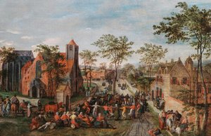 Village Fair by Jacob Grimmer