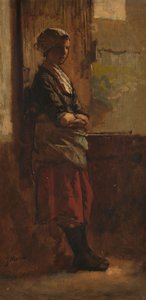 Girl at a Doorway