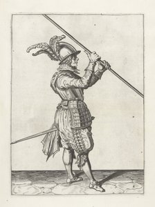 Soldier with Lance by Jacob II de Gheyn