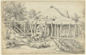 View of a Watermill by Jacob van Ruisdael