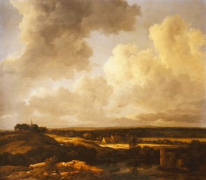 An Extensive Landscape in Summer, 1665-70 by Jacob van Ruisdael