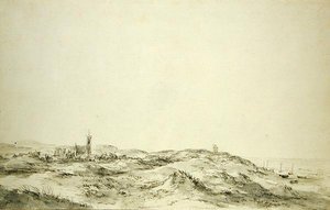 The Dunes at Wijk aan Zee by Jacob van Ruisdael